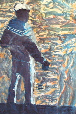 Matrose Sonnenuntergang