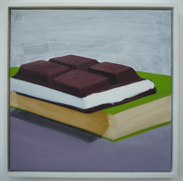 Schoko-Stück + Buch