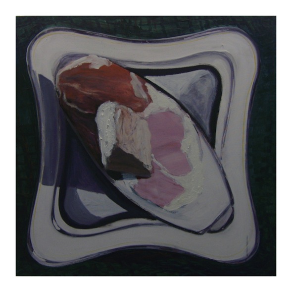 Stilleben (Camenbert/Schinken)