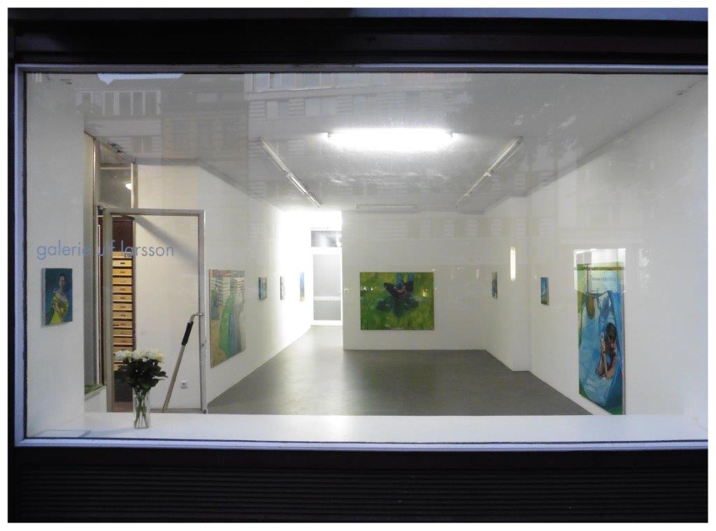 Ausstellungsansicht, Stranded, Galerie Ulf Larsson, Köln, 2018