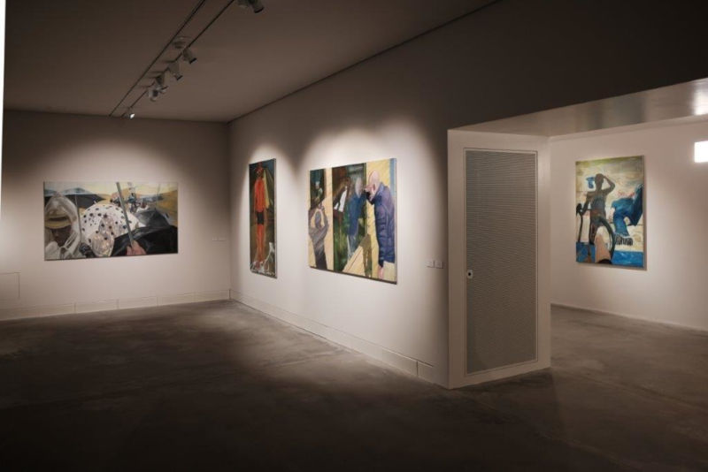 Ausstellungsansicht, Just Love, Zentrum Aktuelle Kunst (ZAK), Alte Kaserne, Berlin-Spandau, 2019