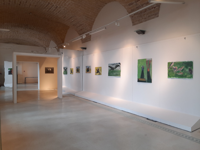 Ausstellungsansicht, 2021, Caleidoscopio, Museo Irpino, Avellino, Italien