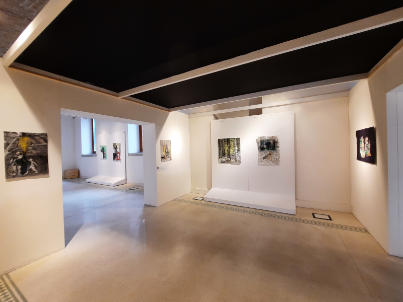 Ausstellungsansicht, 2021, Caleidoscopio, Museo Irpino, Avellino, Italien