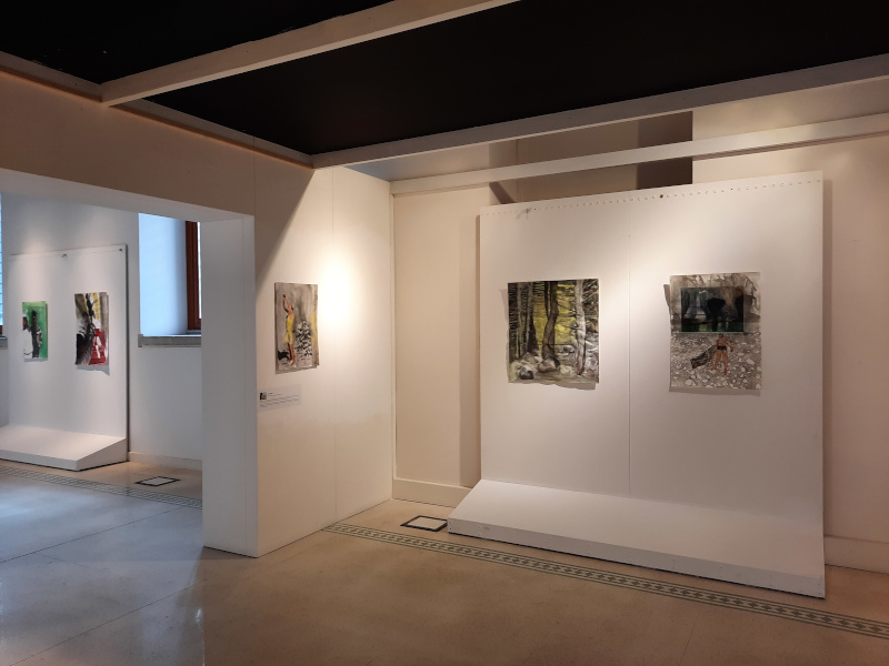 Ausstellungsansicht, 2021, Caleidoscopio, Museo Irpino, Avellino, Italien