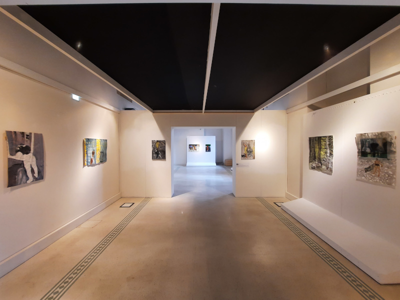 Ausstellungsansicht, 2021, Caleidoscopio, Museo Irpino, Avellino, Italien