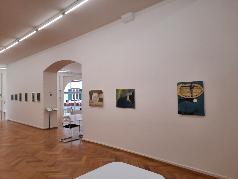 Ausstellungsansicht, 2022, Auf Sicht, Sarasin Art, Basel, Schweiz