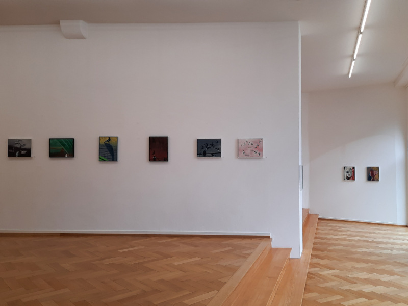 Ausstellungsansicht, 2022, Auf Sicht, Sarasin Art, Basel, Schweiz