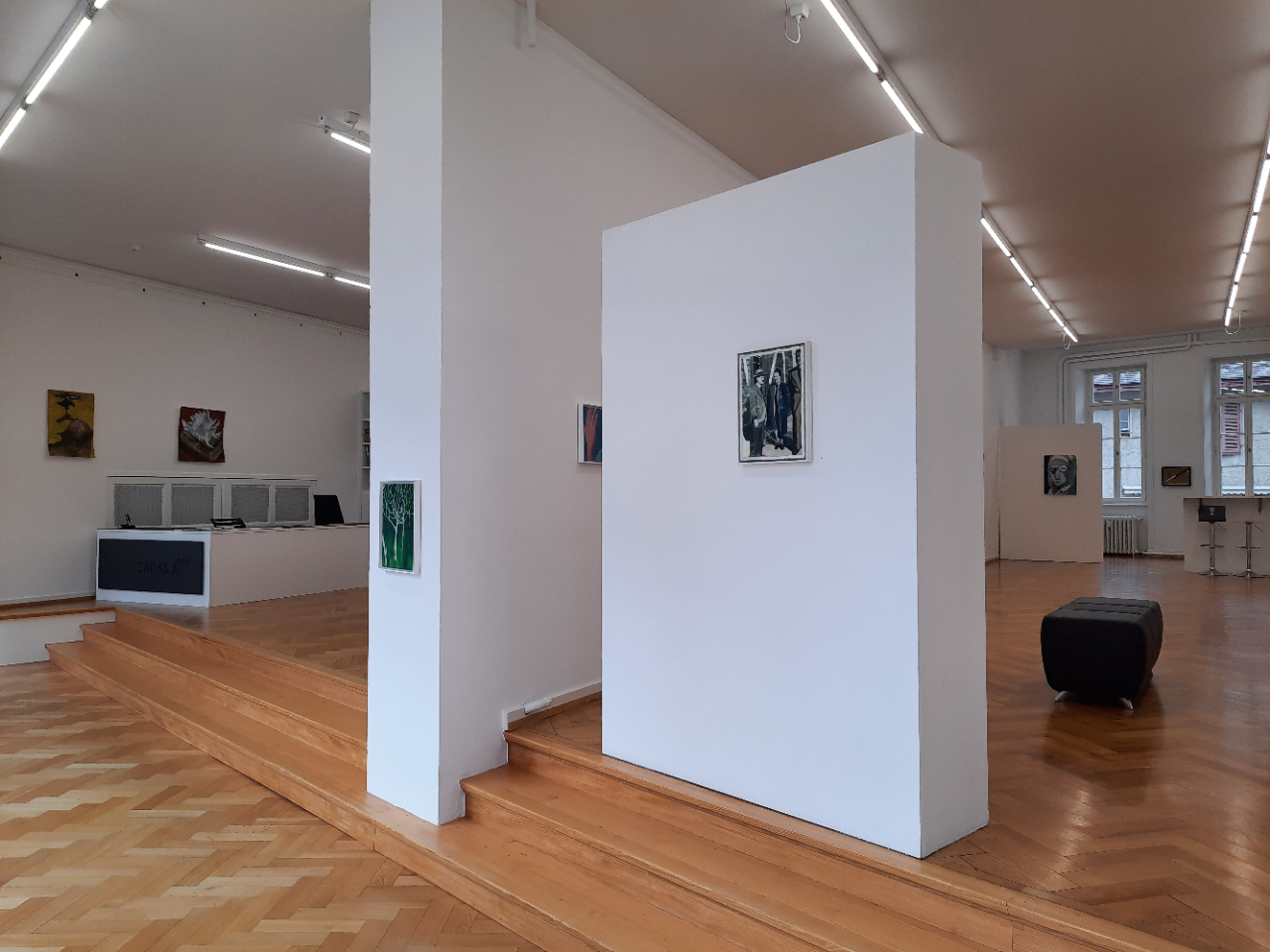 Ausstellungsansicht, 2022, Auf Sicht, Sarasin Art, Basel, Schweiz