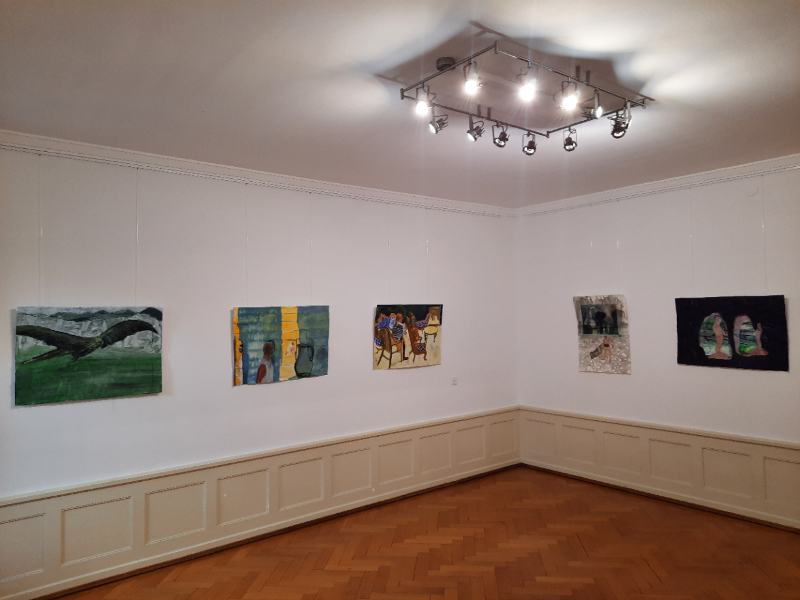 Ausstellungsansicht, 2022, Five Gallery, Lugano, Schweiz