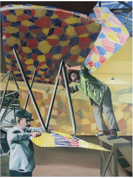 Dancers on a plane II (Jasper Johns)